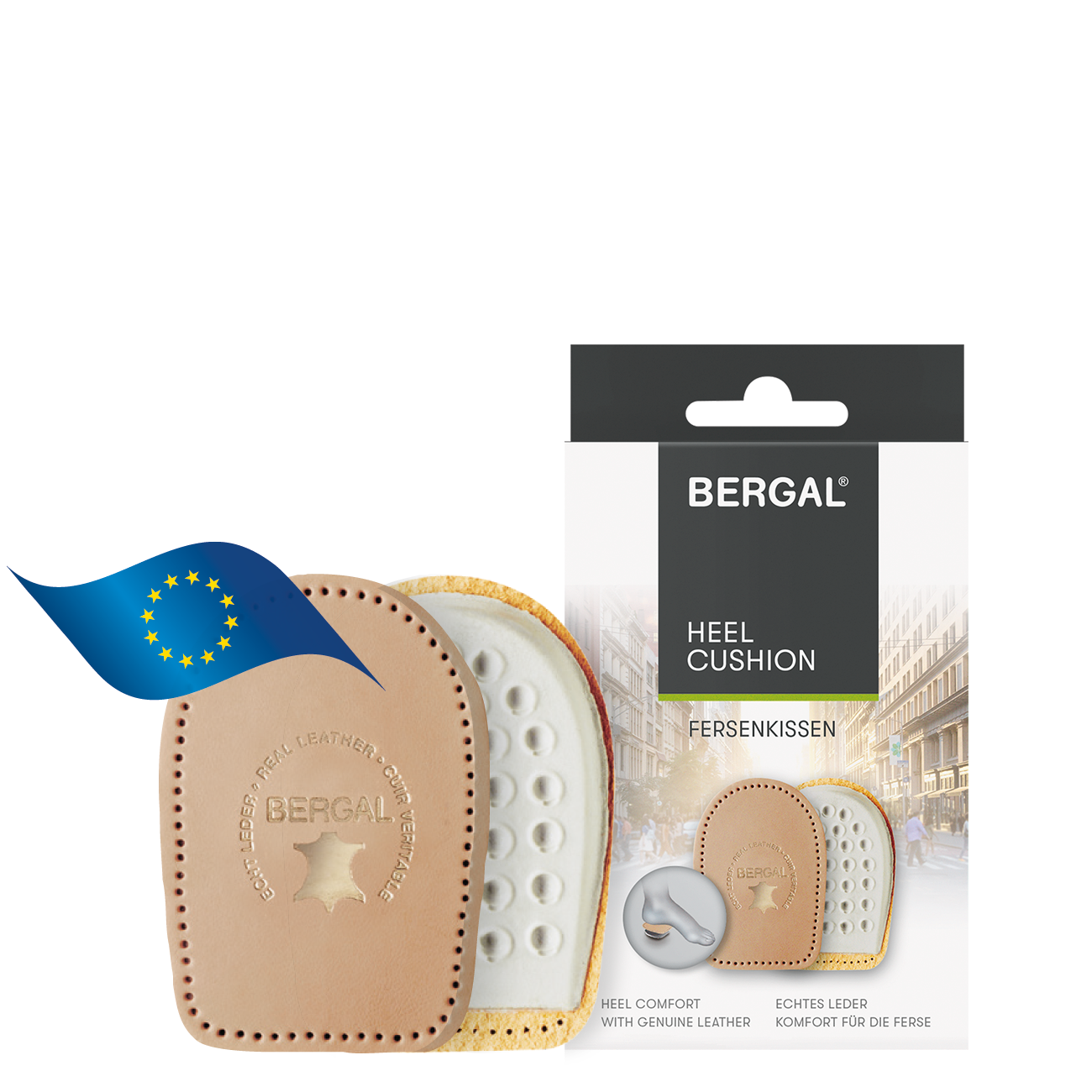 BERGAL HEEL CUSHION  BERGAL HEEL CUSHION