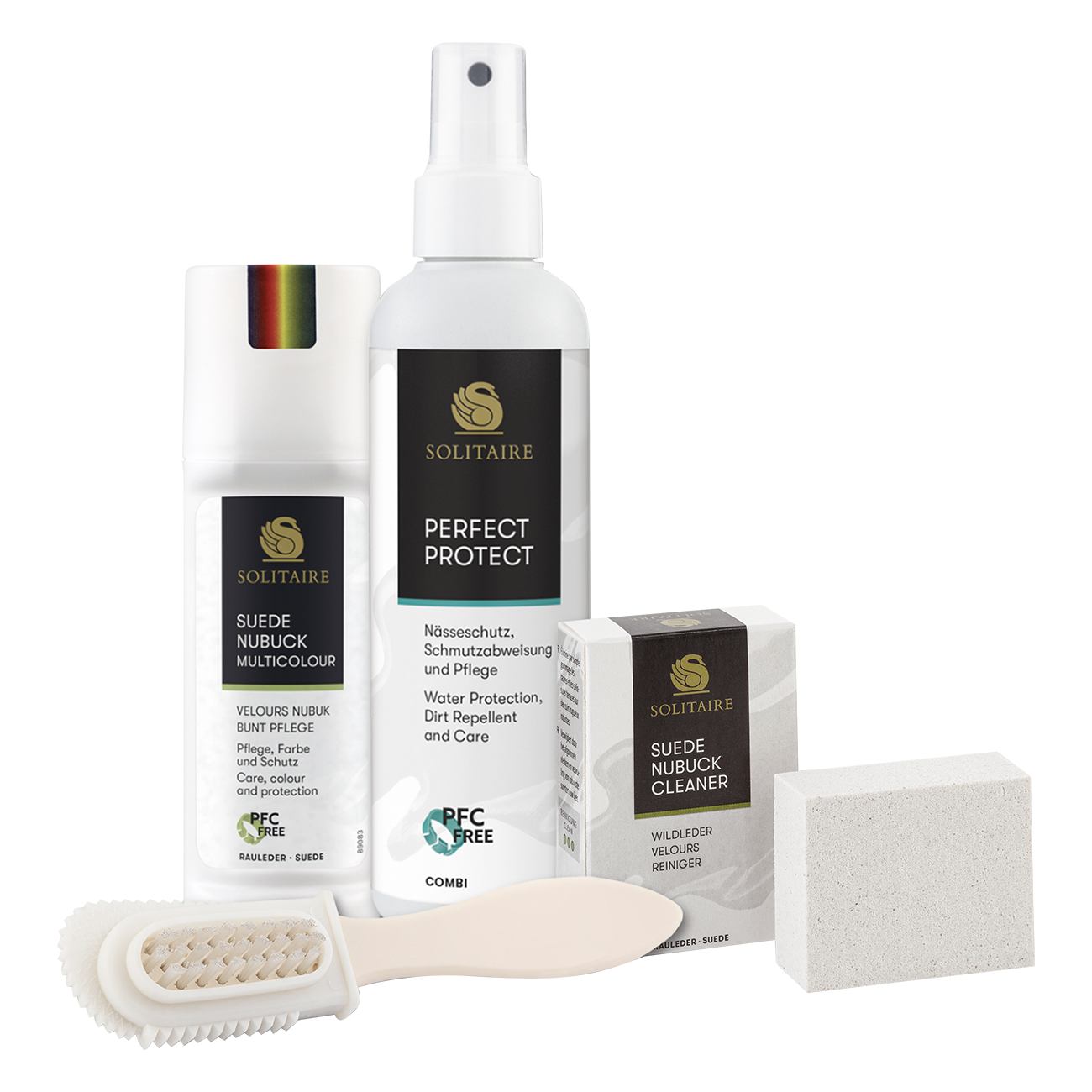 SOLITAIRE SUEDE NUBUCK SET