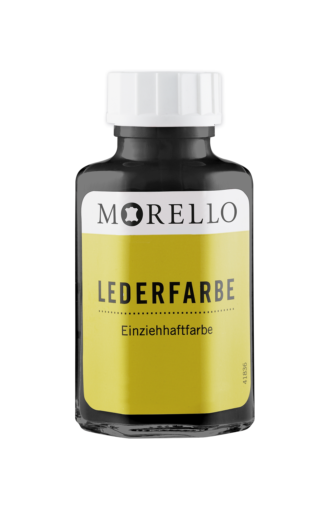 MORELLO LEDERFARBE, 40 ml, Schwarz