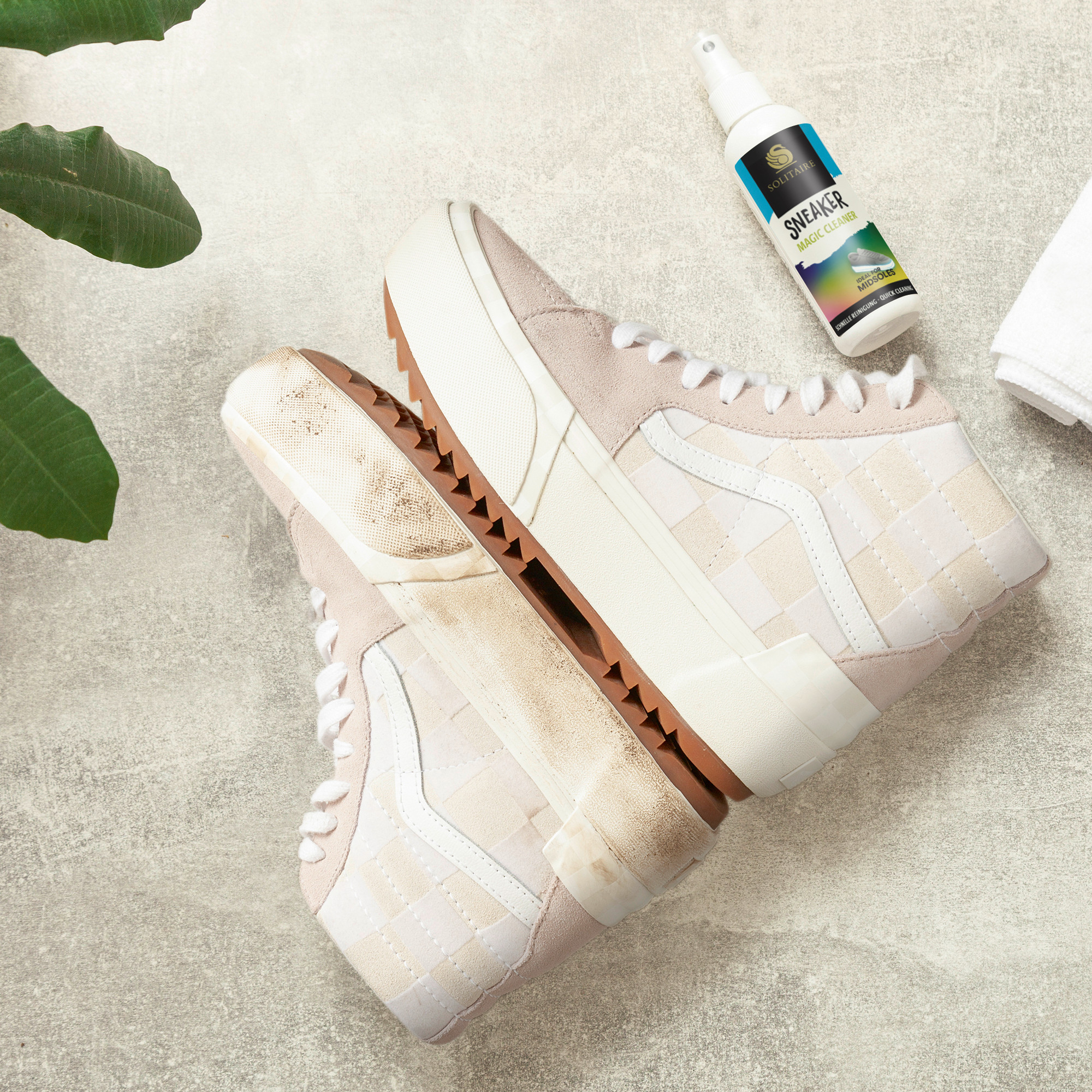 SOLITAIRE SNEAKER MAGIC CLEANER SET