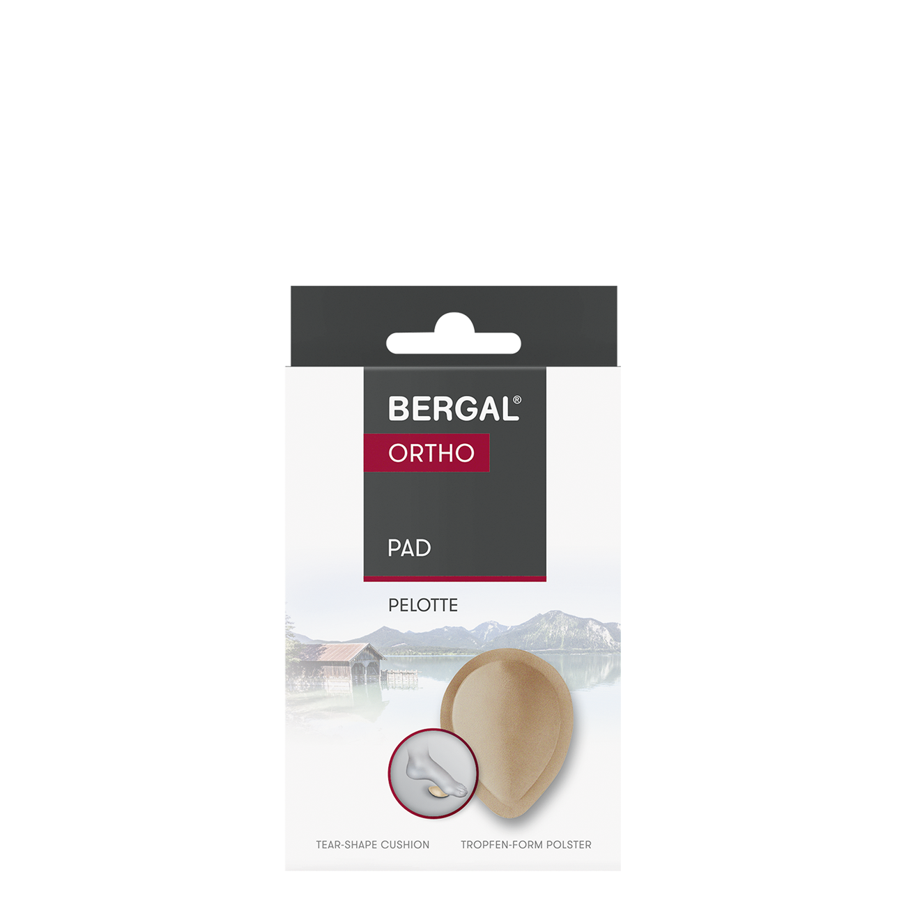 BERGAL TEAR-SHAPED PAD BERGAL TEAR-SHAPED PAD