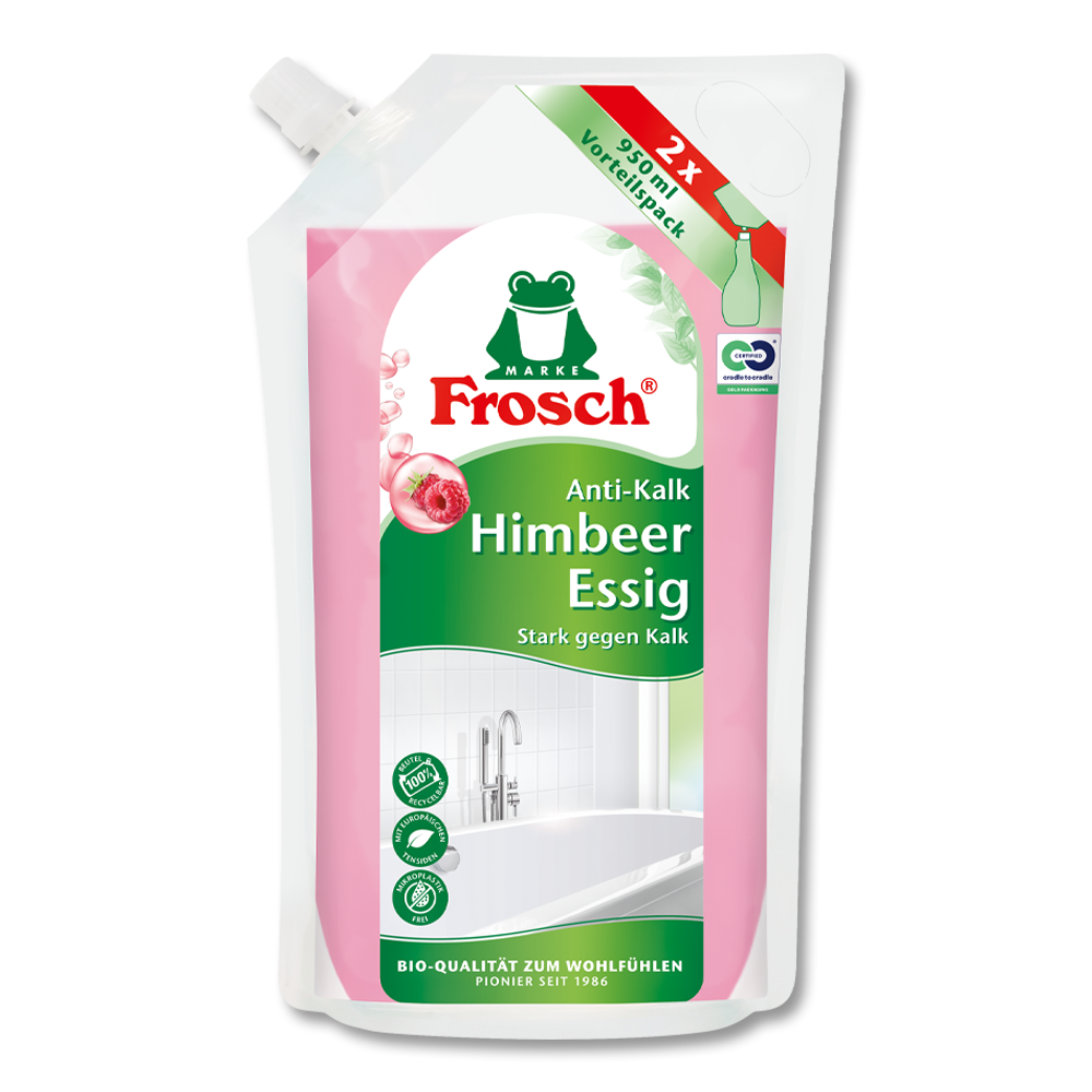 Frosch Himbeer-Essig Anti-Kalk Nachfüllbeutel