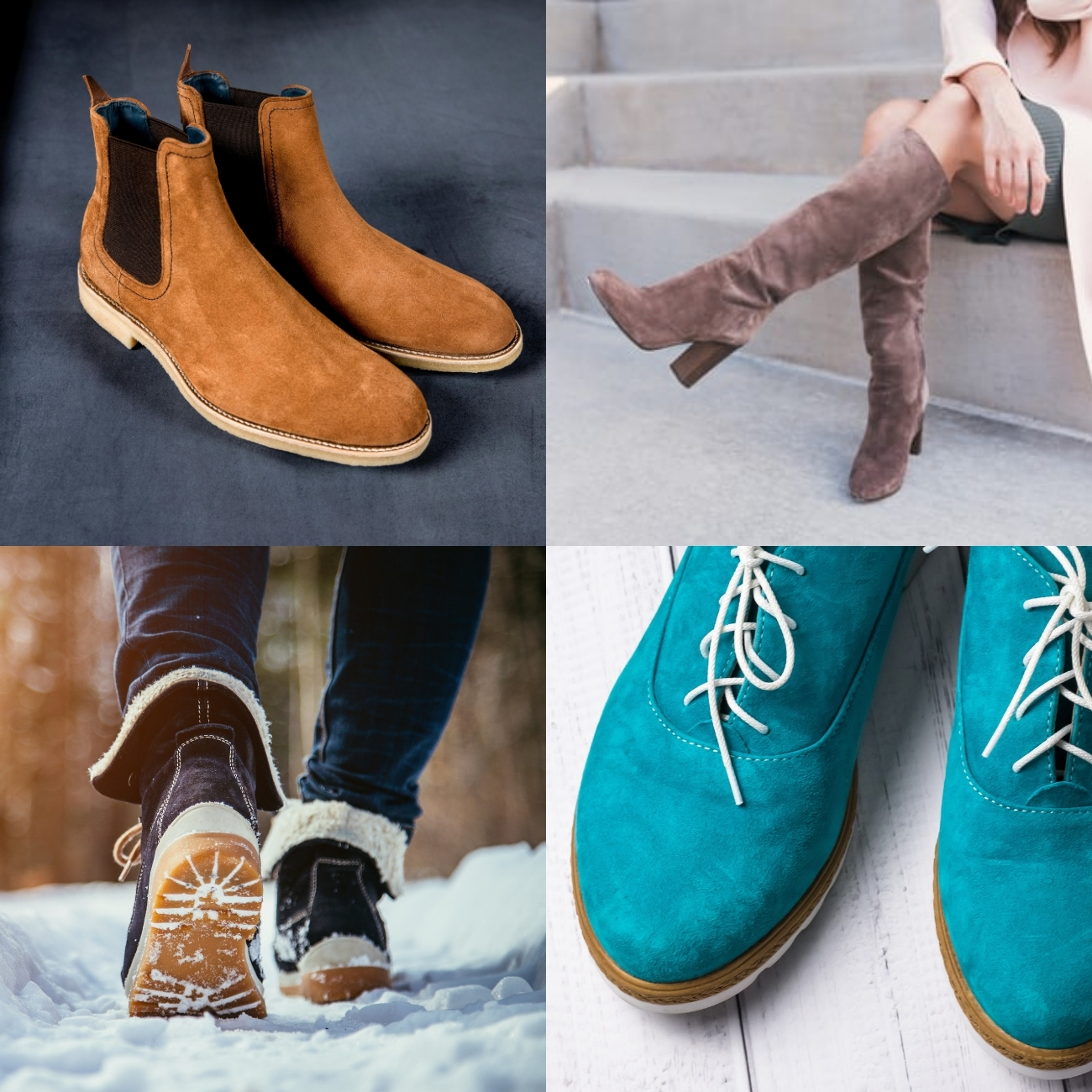 SOLITAIRE SUEDE NUBUCK SET